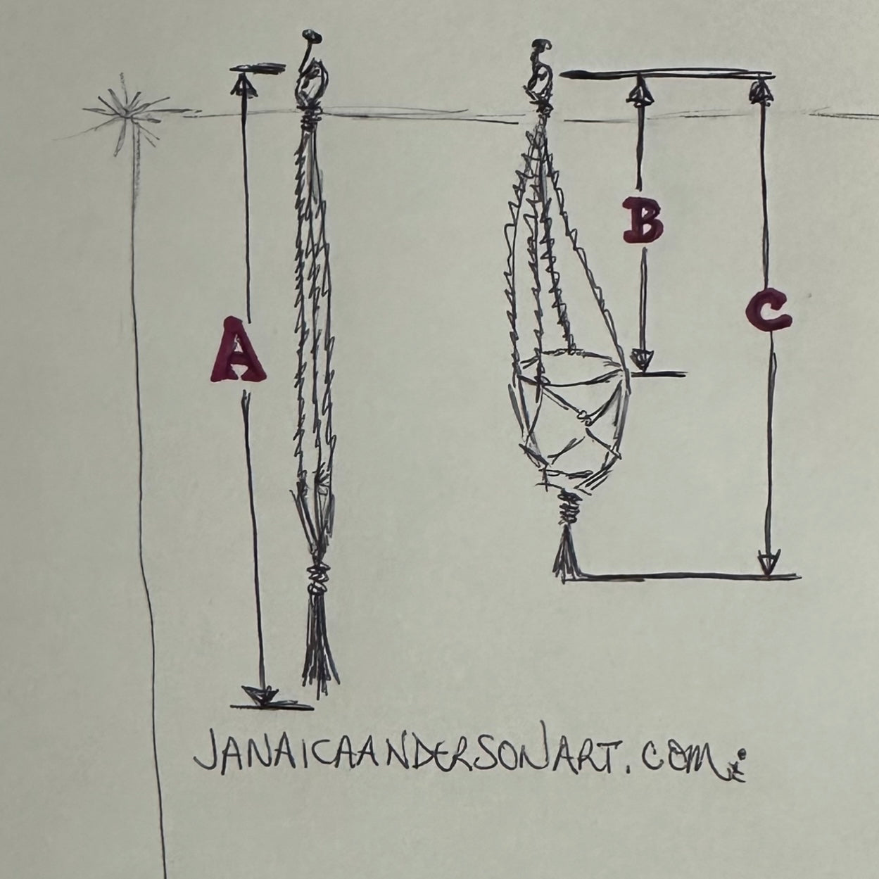 Macramé Plant Hanger No.23