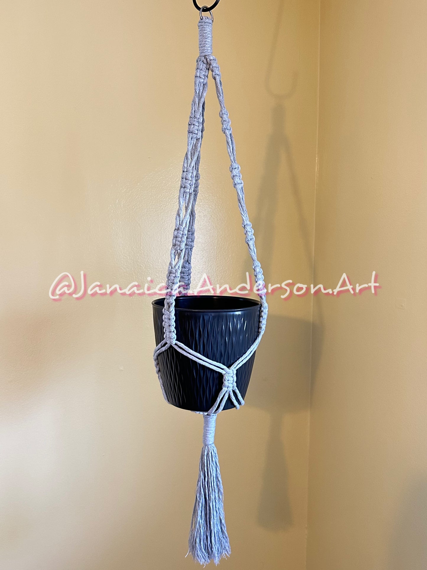 Macramé Plant Hanger Sm.4