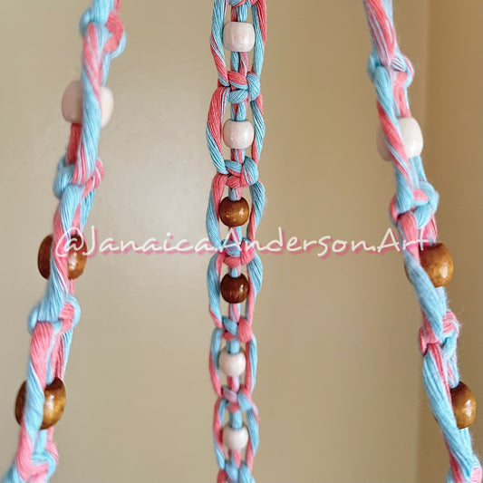 Macramé Plant Hanger Lg.6