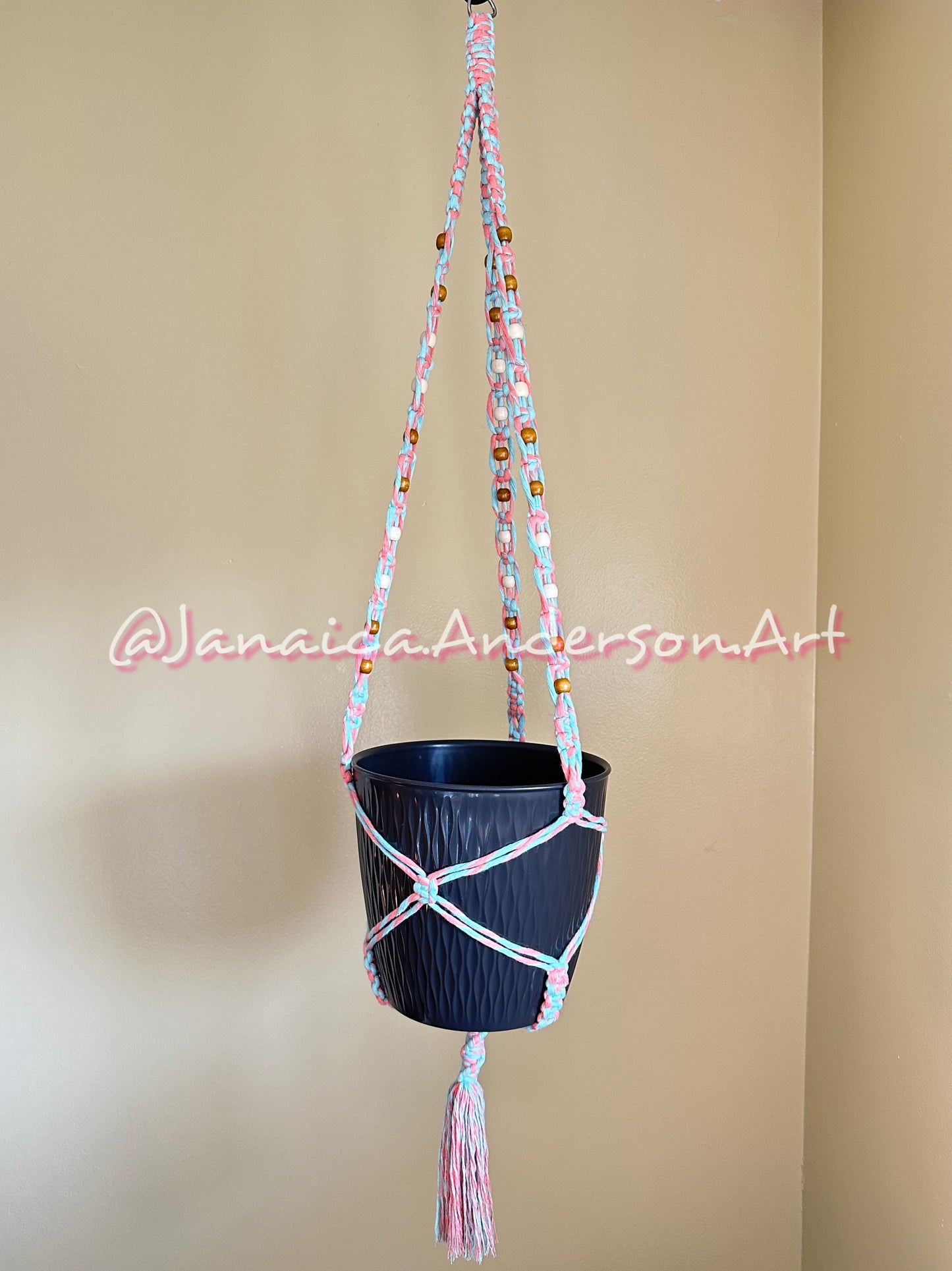 Macramé Plant Hanger Lg.6