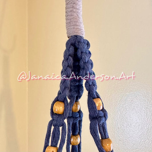 Macramé Plant Hanger Sm.6