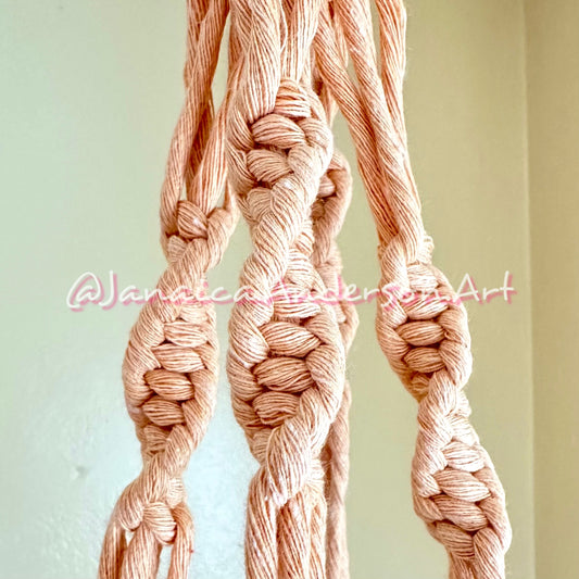 Macramé Plant Hanger Lg.7