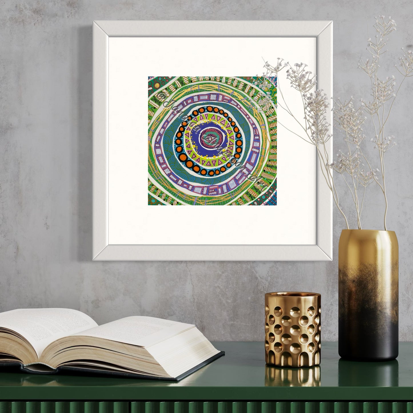 Messy Mandala No.1