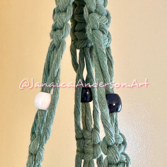 Macramé Plant Hanger Sm.2