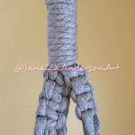 Macramé Plant Hanger Sm.4
