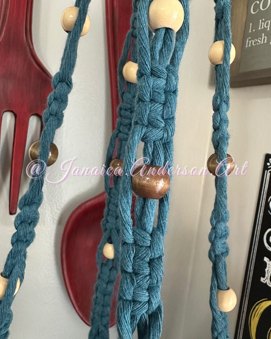 Macramé Plant Hanger LONG-Sm.31