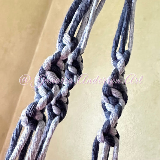 Macramé Plant Hanger LONG-Sm.33