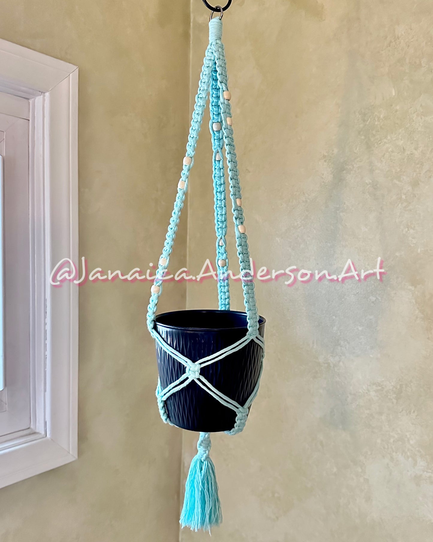Macramé Plant Hanger Sm.12