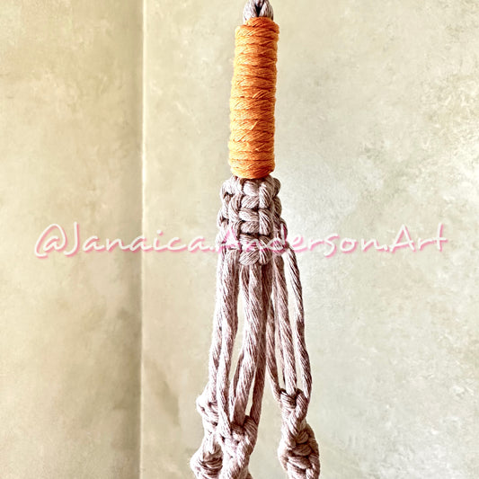 Macramé Plant Hanger LONG-Sm.13