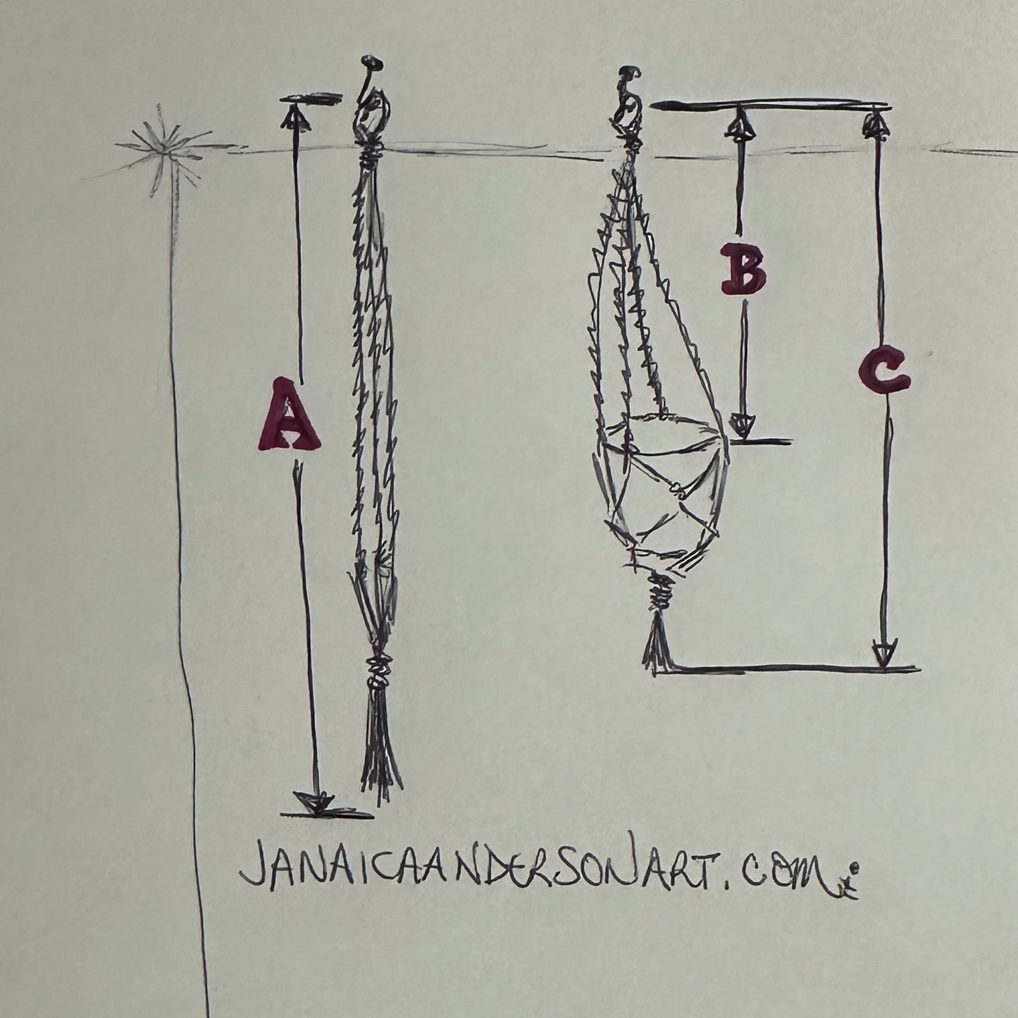 Macramé Plant Hanger No.15