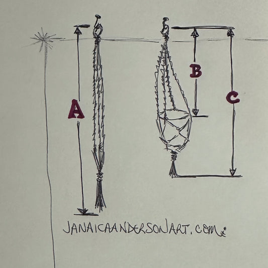 Macramé Plant Hanger No.15