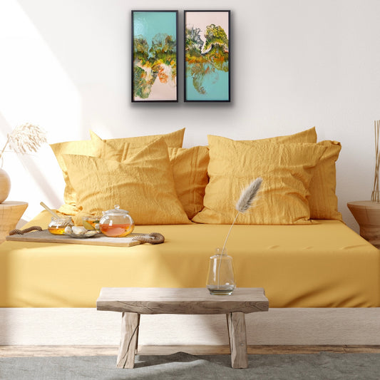 Autumn In Michigan - Diptych (w/Custom Metal Frames)