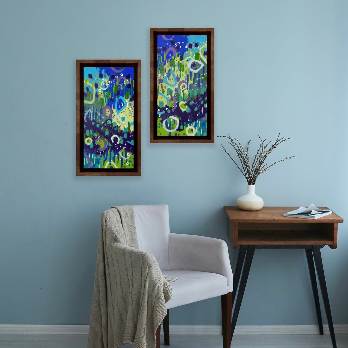 Effervescent - Diptych