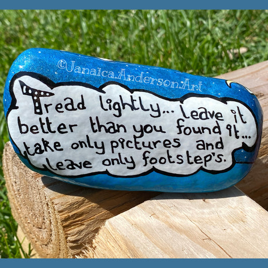 Opt Outdoors - Hand Painted Stone