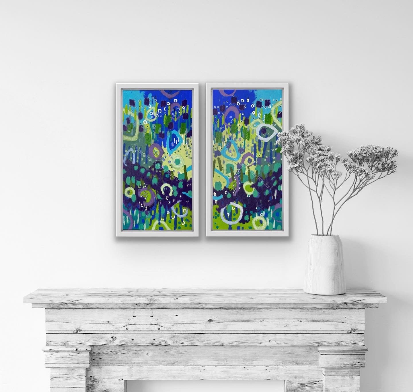 Effervescent - Diptych