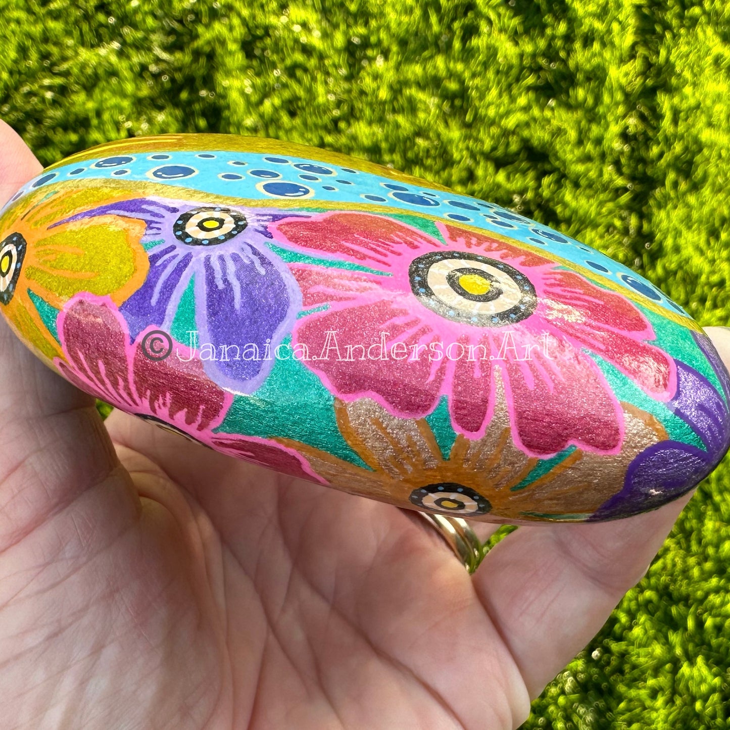 You Are My Sunshine - Hand Painted Stone