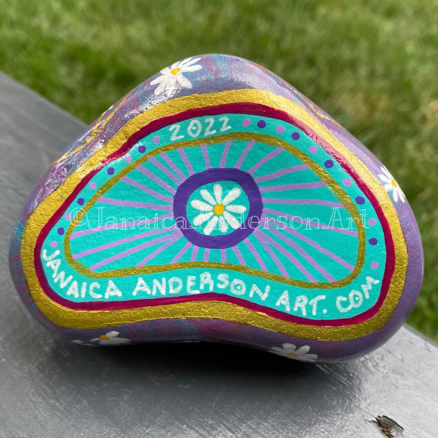 You Are Beautiful - Hand Painted Stone