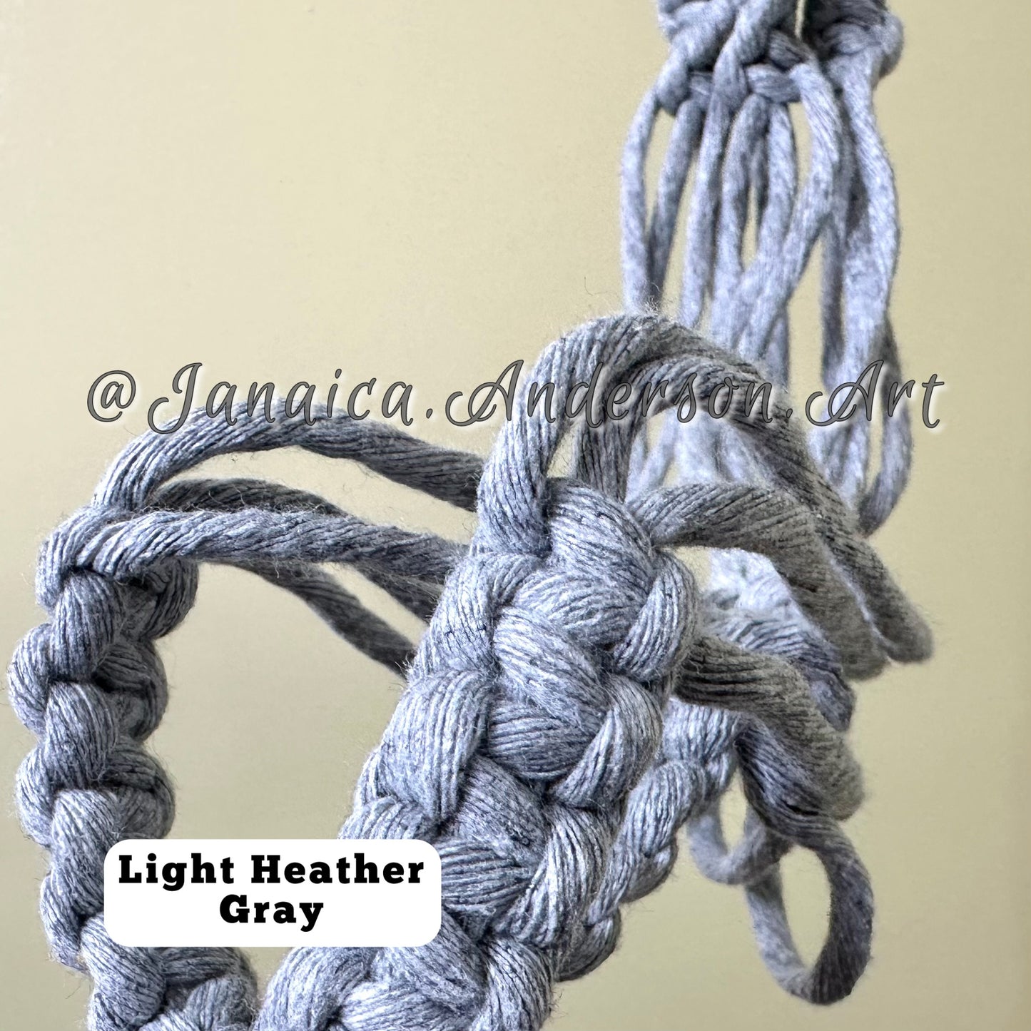 Macramé Plant Hanger Sm.58