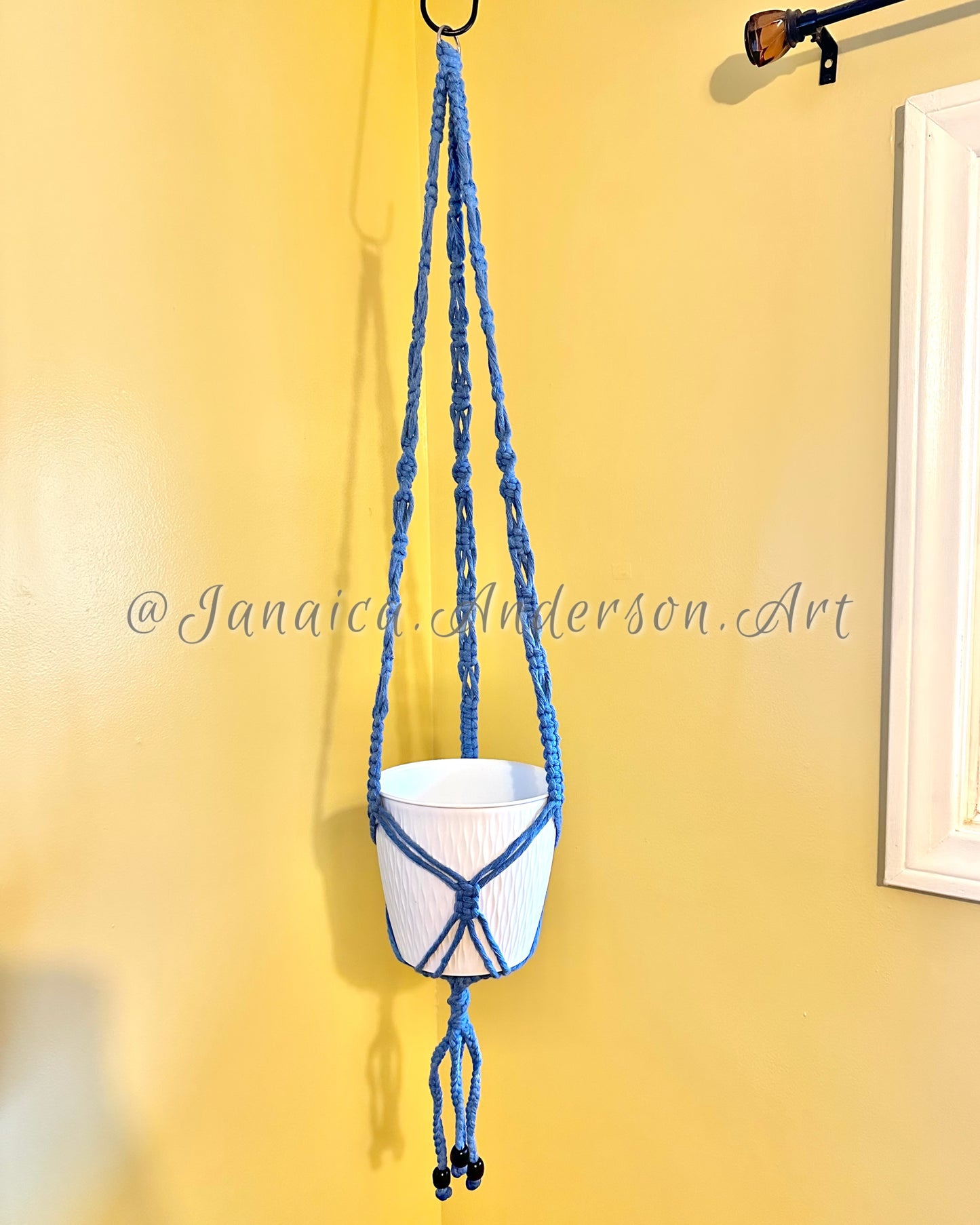 Macramé Plant Hanger LONG-Sm.42