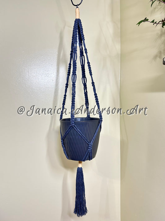 Macramé Plant Hanger Lg.25