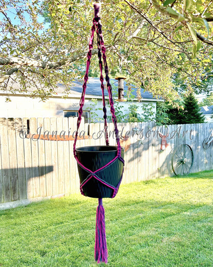 Macramé Plant Hanger Lg.23