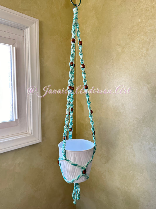 Macramé Plant Hanger LONG-Sm.25