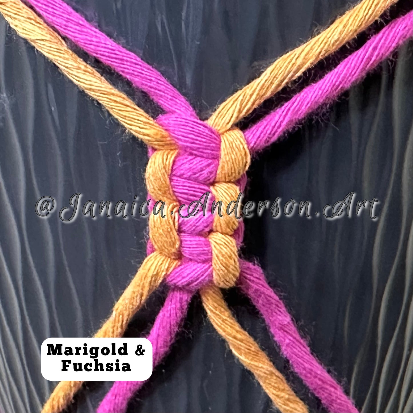 Macramé Plant Hanger LONG-Sm.54