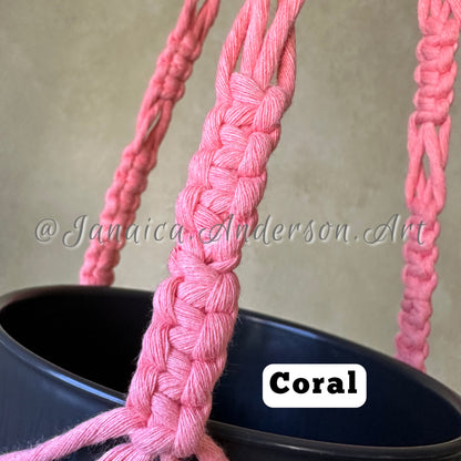 Macramé Plant Hanger Sm.50