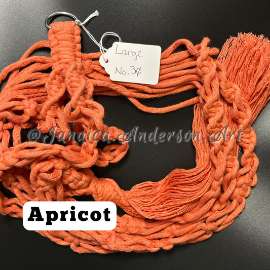 Macramé Plant Hanger Lg.30