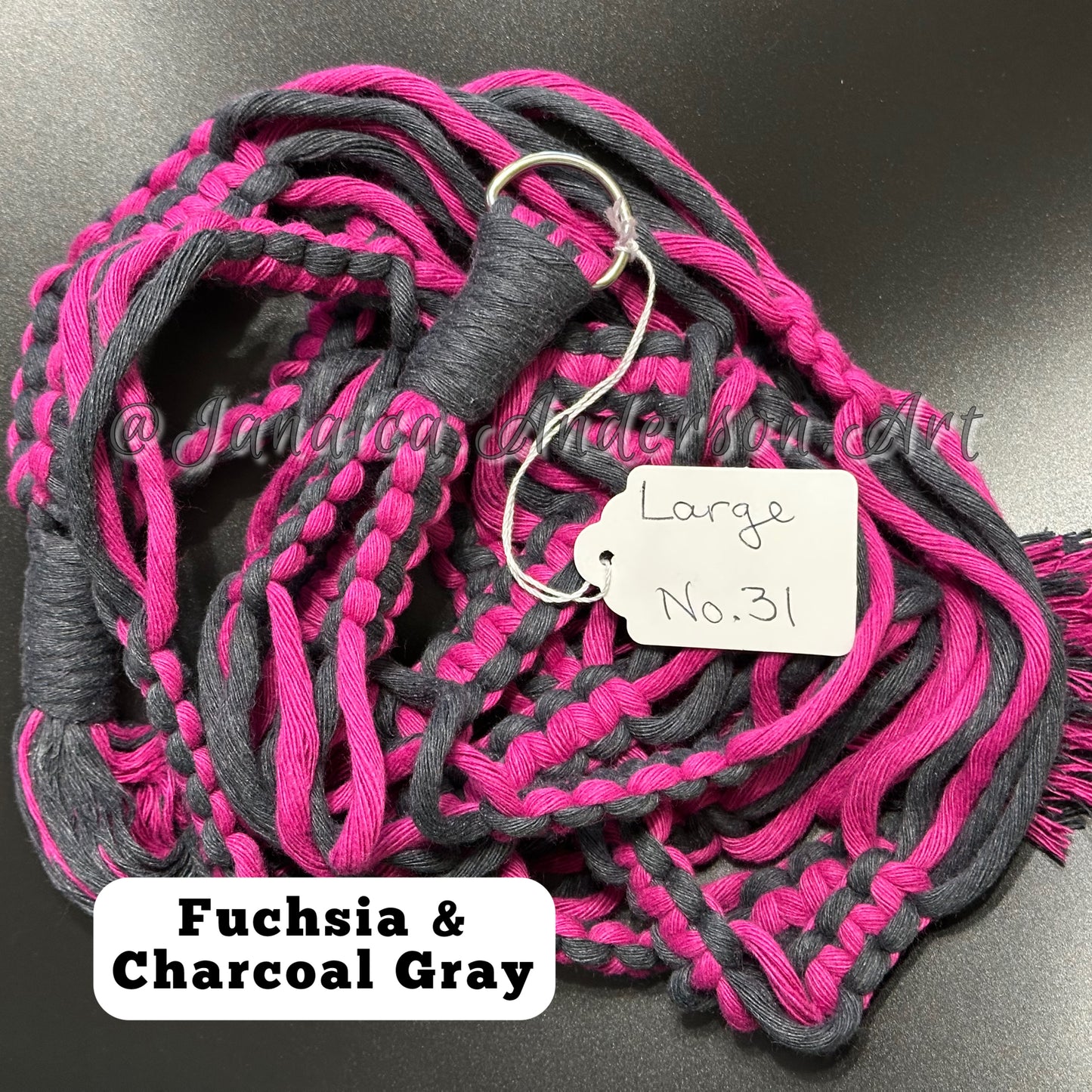 Macramé Plant Hanger Lg.31