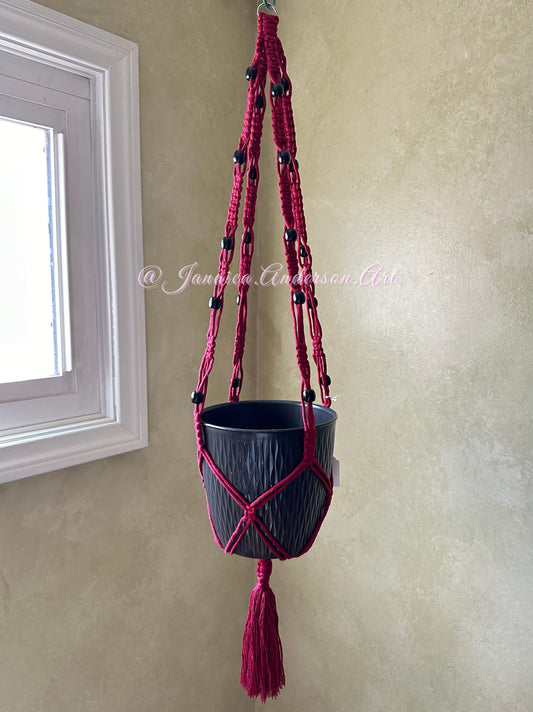 Macramé Plant Hanger Lg.9