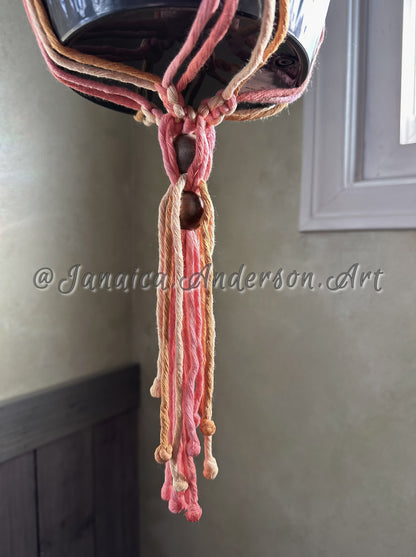 Macramé Plant Hanger Lg.32