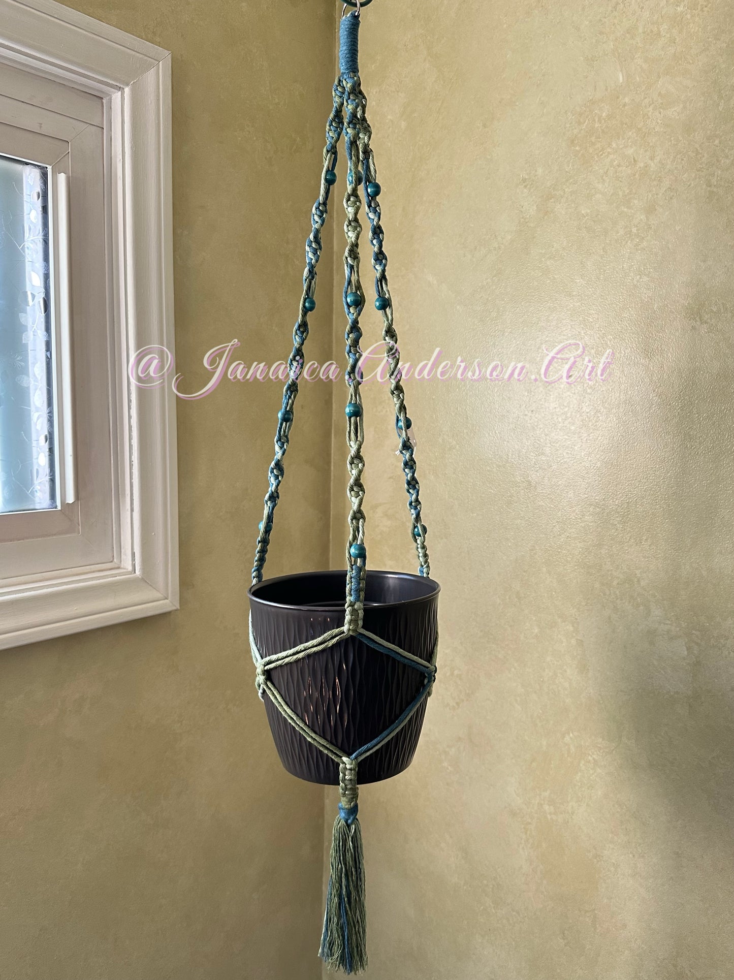 Macramé Plant Hanger Lg.15