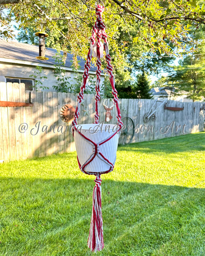 Macramé Plant Hanger Sm.47