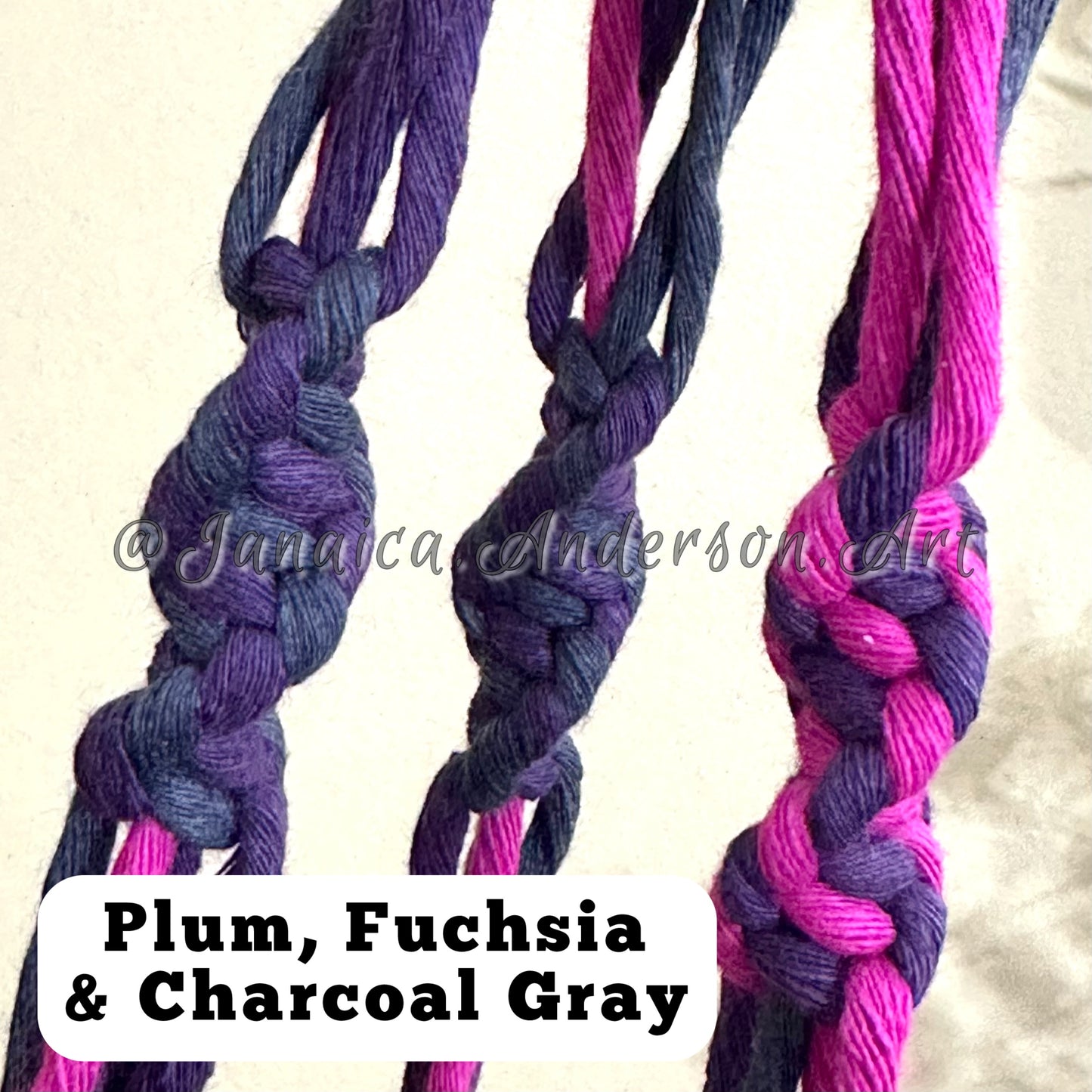 Macramé Plant Hanger LONG-Sm.64