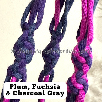 Macramé Plant Hanger LONG-Sm.64