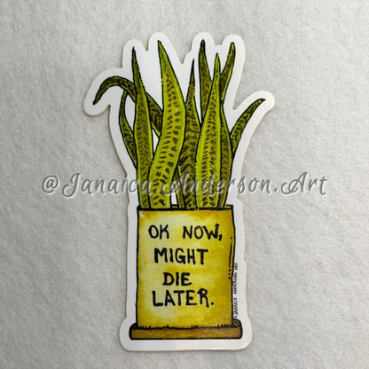Sticker2 - Watercolor Plant