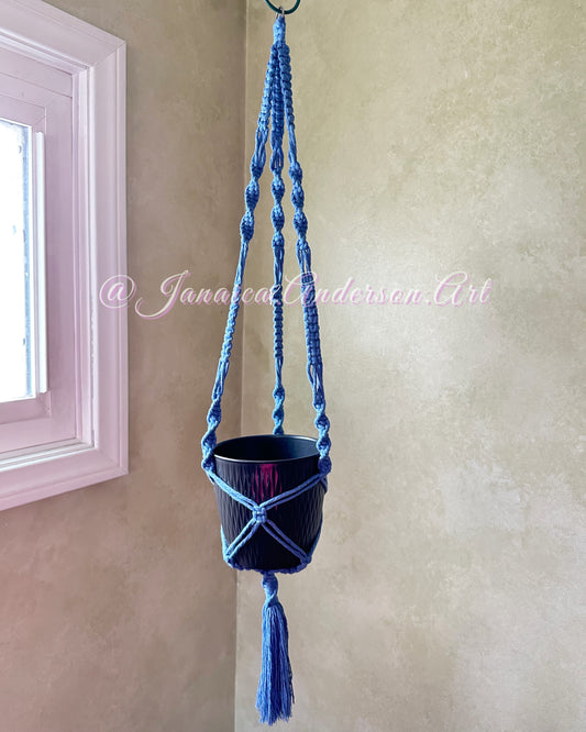 Macramé Plant Hanger LONG-Sm.36