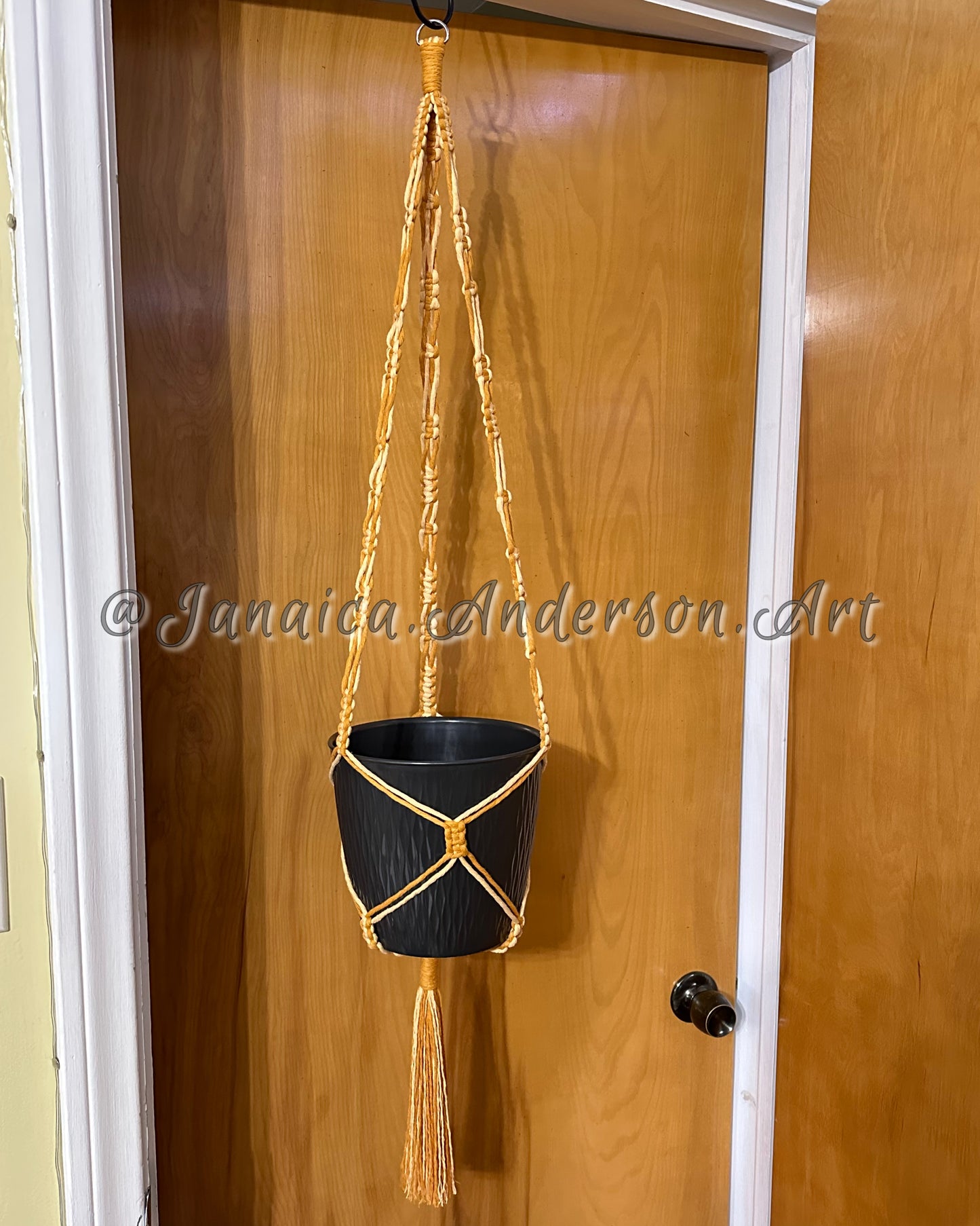 Macramé Plant Hanger Lg.28