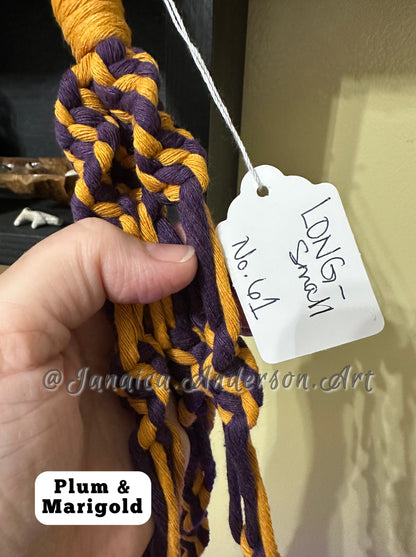 Macramé Plant Hanger LONG-Sm.61