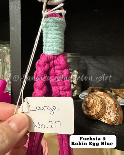 Macramé Plant Hanger Lg.27