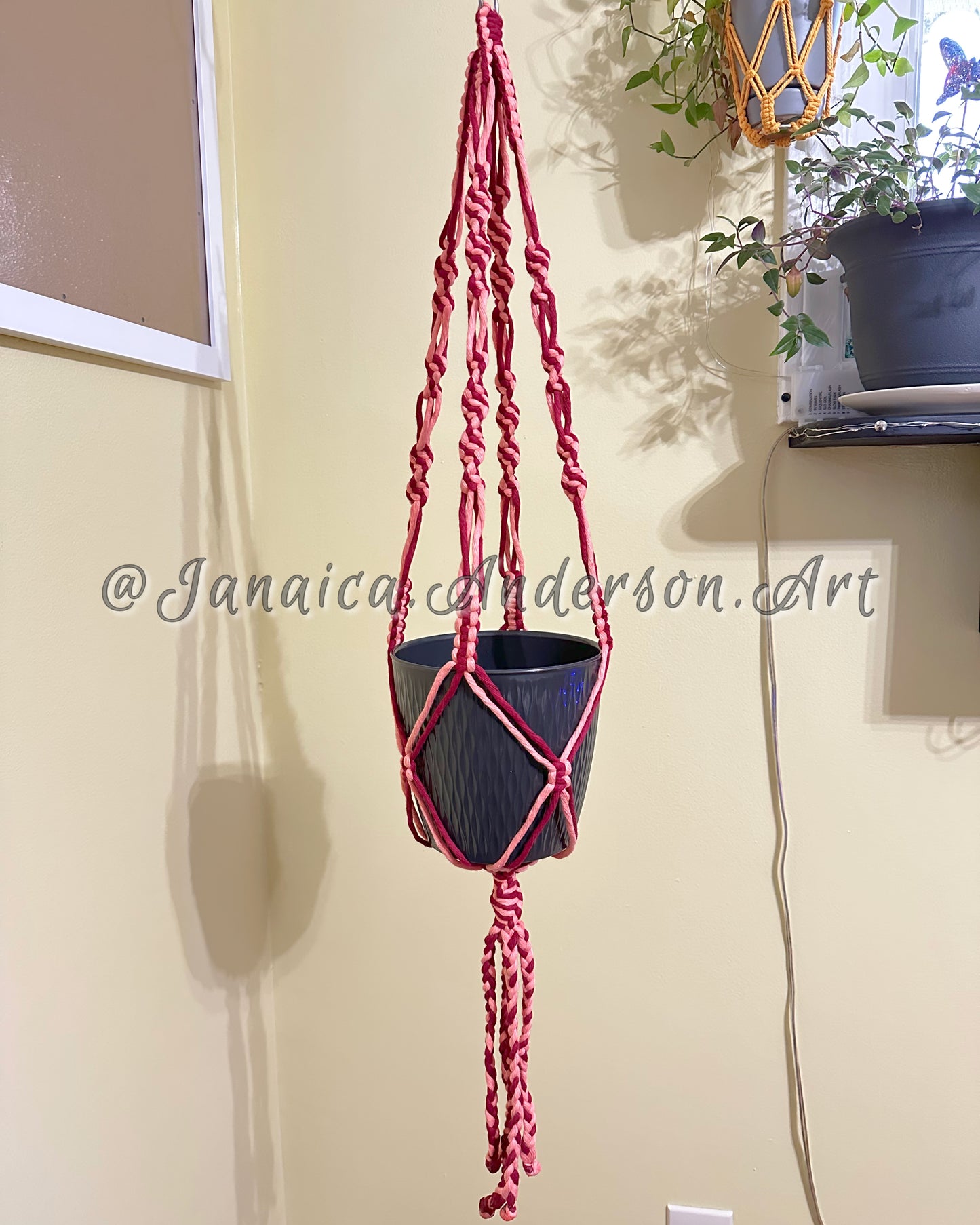 Macramé Plant Hanger Sm.65