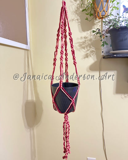 Macramé Plant Hanger Sm.65
