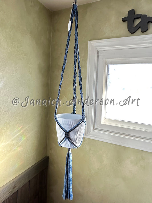 Macramé Plant Hanger LONG-Sm.67