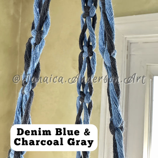 Macramé Plant Hanger LONG-Sm.67