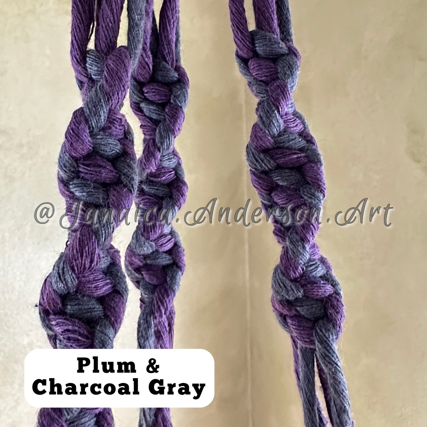 Macramé Plant Hanger LONG-Sm.69