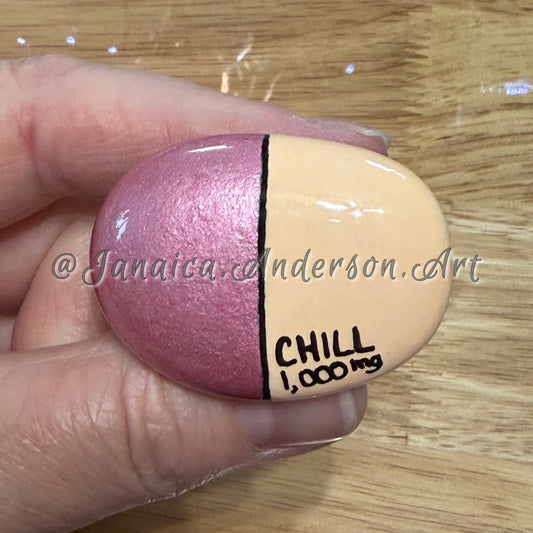 2209 Paintings Stone Fridge Magnet