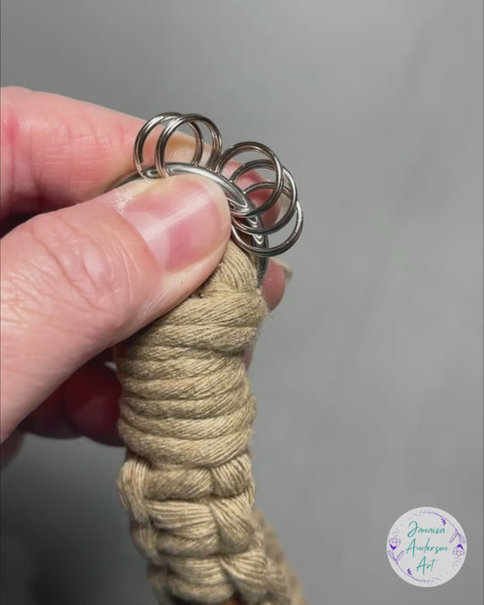 Macramé Keychain 4