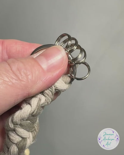 Macramé Keychain 2