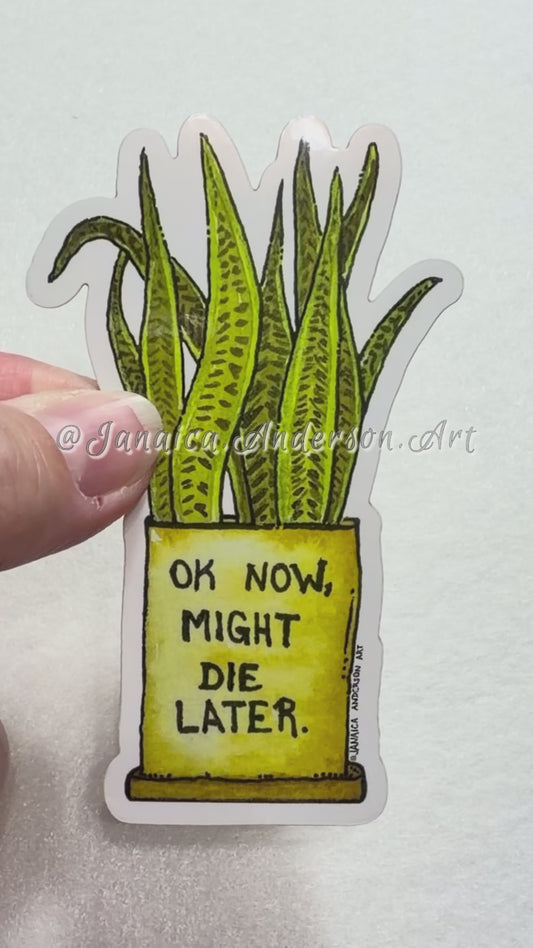 Sticker2 - Watercolor Plant